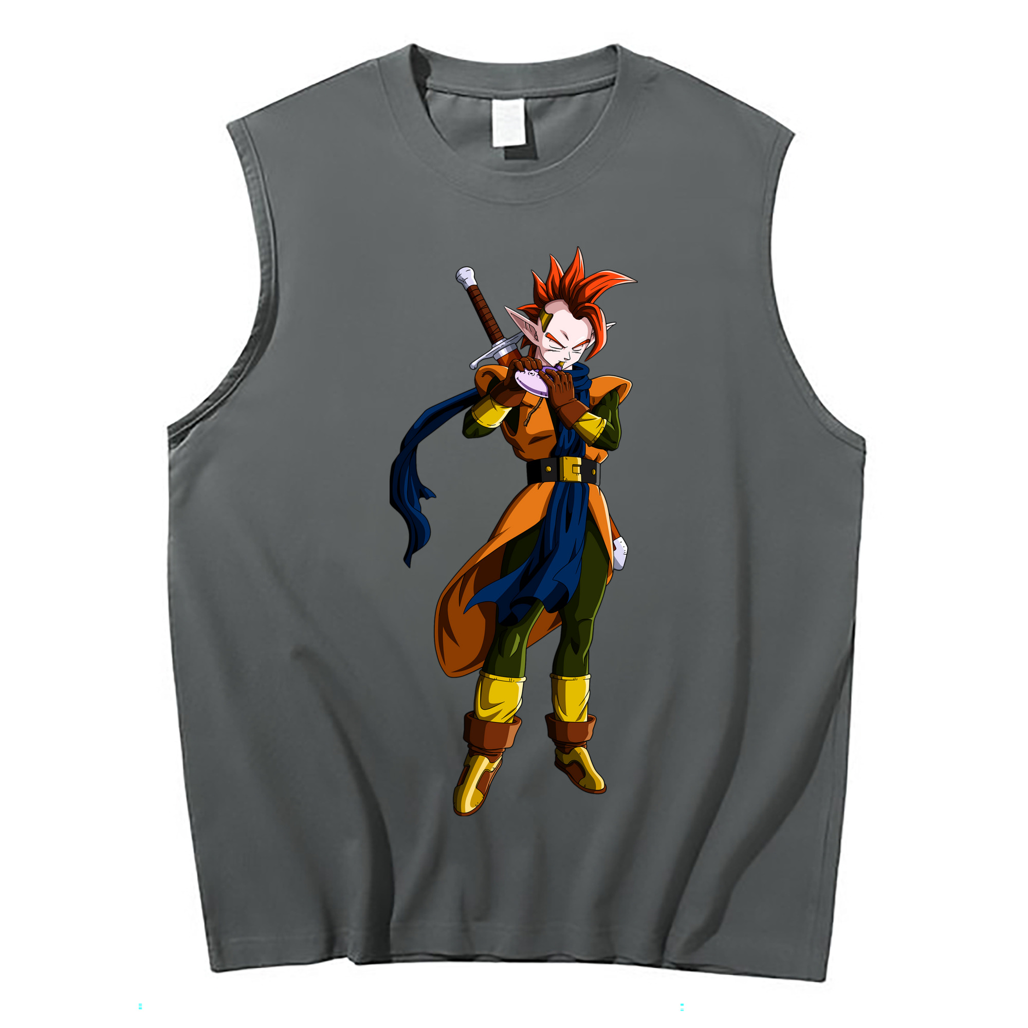 （画像用） ドラゴンボール DRAGON BALL コットン100％タンクトップ（フロントプリント）